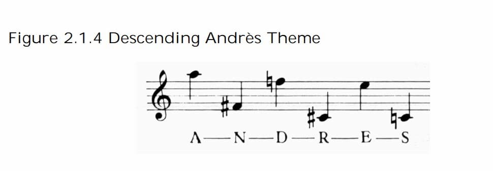 descending Andres theme