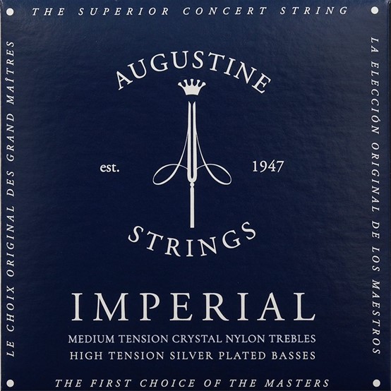imperial מיתרים איכותיים במתח גבוה לגיטרה קלאסית אוגוסטין