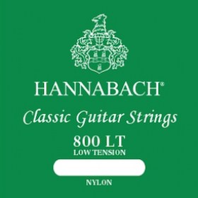  מיתרים לגיטרה קלאסית במתח נמוך האנהבאך (hannabach) דגם  800 LT 