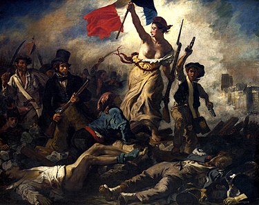 Eugène Delacroix La liberté guidant le peuple