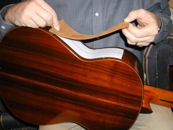 TechTipLapDancePhoto2PlacingSuedeOnTape600