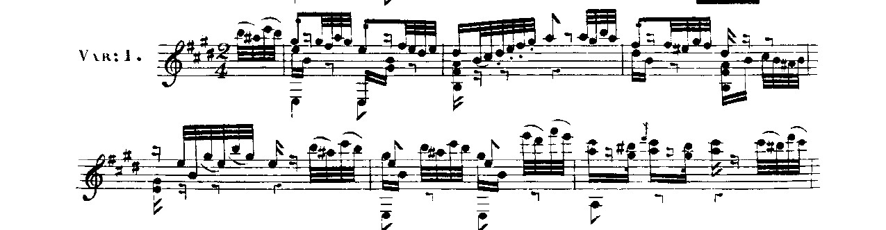 variations score 11