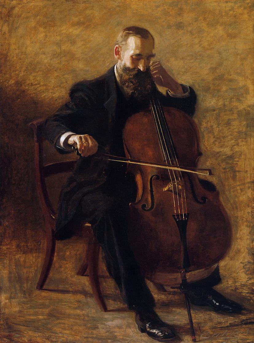 The Cello Player Thomas Eakins 1896