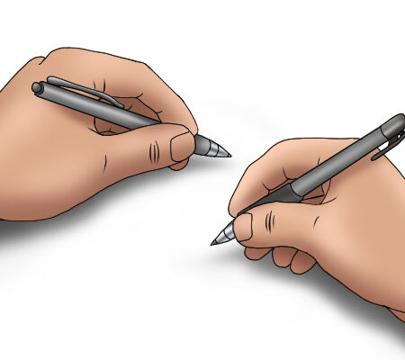 right and left handedness in humans