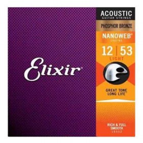 12-53 – Elixir NANOWEB Phosphor Bronze