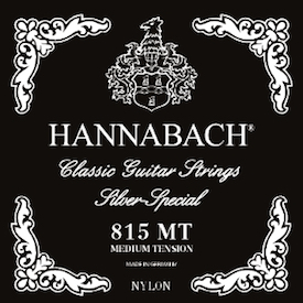 סט באסים לגיטרה קלאסית האנהבאך 815 MT