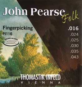 John Pearse Folk Fingerpicking PJ116