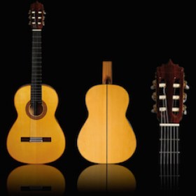 גיטרה פלמנקו Carrillo Alegrias Blanca