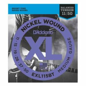 מיתרים לגיטרה חשמלית 11-50 במתח מאוזן EXL115BT