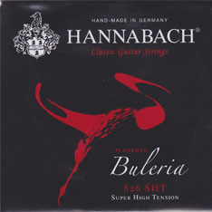 סט מיתרים לגיטרה פלמנקו האנהבאך 826 SHT