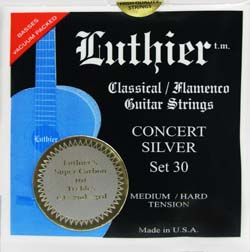 סט מיתרים לגיטרה קלאסית ופלמנקו עם מיתרים גבוהים מסיבי פחם L30C -