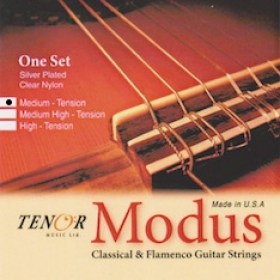 מודוס במתח בינוני - מוצרים מקוריים של טנור - מיתרים איכותיים לגיטרה קלאסית ופלמנקו מבית טנור מוסיקה במחיר אטרקטיבי במיוחד. מיתרי פרימיום במחיר לכל כיס.