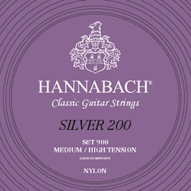 סט מיתרים לגיטרה קלאסית האנהבאך 900 MHT