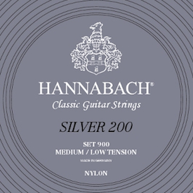 סט מיתרים לגיטרה קלאסית האנהבאך 900 MLT