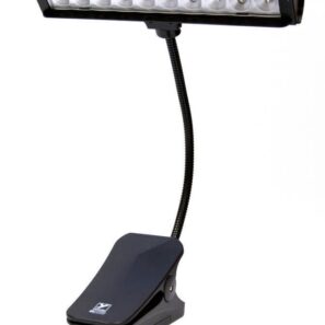 מנורת קליפס 09 לסטנד תווים עם 9 לדים וחיבור USB