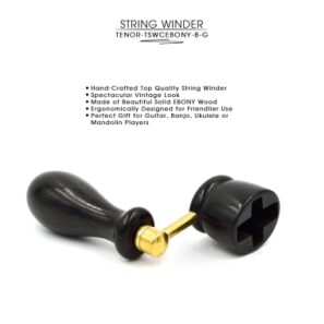 מנואלה מעץ מלא - אבוני