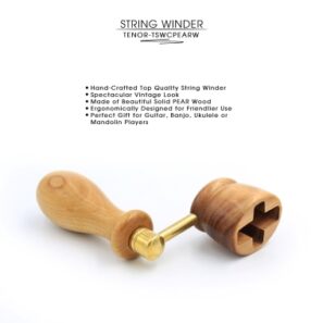 מנואלה מעץ מלא - אגס