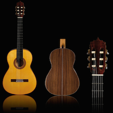 גיטרה פלמנקו Carrillo Alegrias Negra