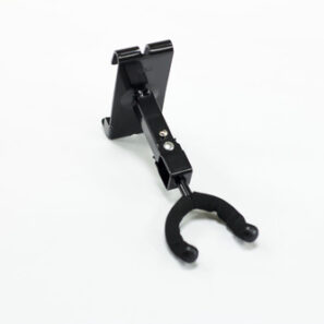 מתלה קיר על רשת מתכוונן לגיטרה - קצר