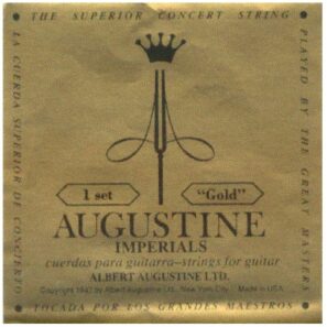 סט מיתרים לגיטרה קלאסית אגוסטין אימפריאל זהב Agustine Imperial