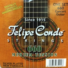 סט מיתרים לגיטרה קלאסית קונדה -Conde 660