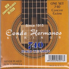 סט מיתרים לגיטרה קלאסית קונדה- Conde 740