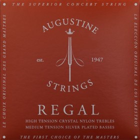 סט מיתרים לגיטרה קלאסית אגוסטין רגאל אדום -Agustine Regal / Red