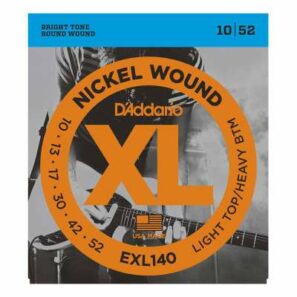מיתרים לגיטרה חשמלית בציפוי ניקל 10-52 EXL140