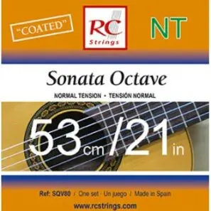 מיתרים לגיטרה קלאסית אוקטבה  RC