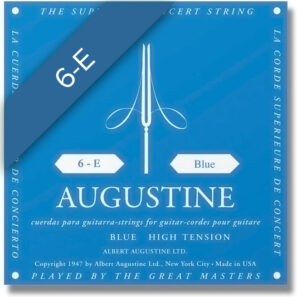 מיתר מי 6 (E) - Augustine. מיתר שישי במתח גבוה High Tension.